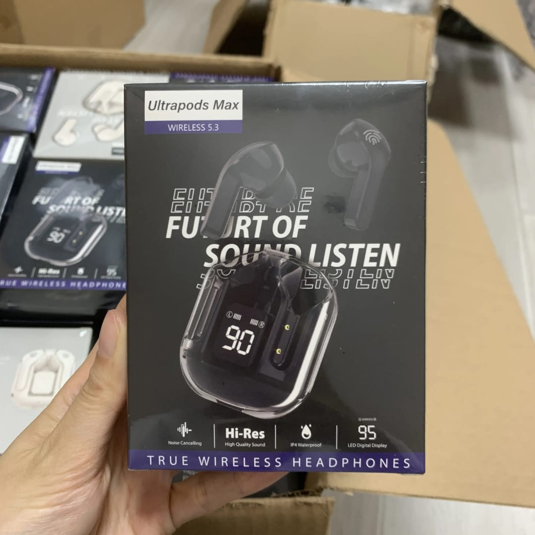 Air31 ANC Crystal LED True Wireless Earbuds – Bluetooth 5.4, Noise Cancelling, IPX4, Type-C Fast Charging